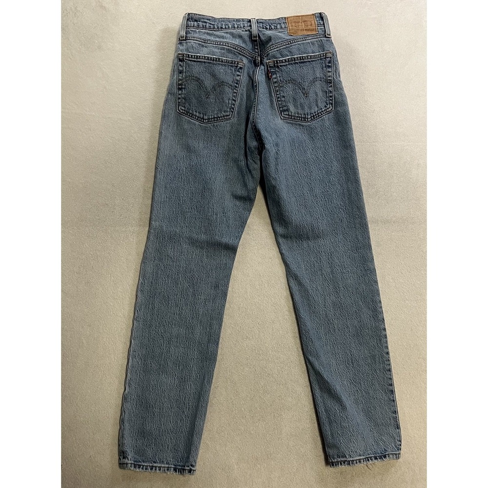 Levis Jeans Women's 25 Blue Denim 501 Original Button Fly Pants Size 25x30